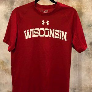 Wisconsin Badgers Under Armour Performance T-Shirt